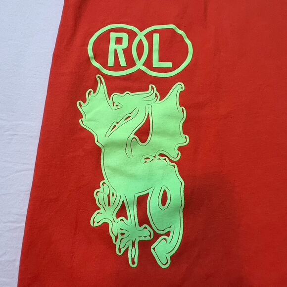 Rolling Loud Domenico Formichetti Red Neon T Shirt Portugal 2022 Music Festival - Picture 2 of 10